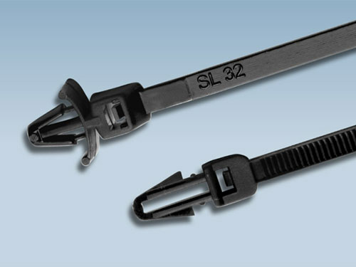 high-temperature resistant zip ties for car
